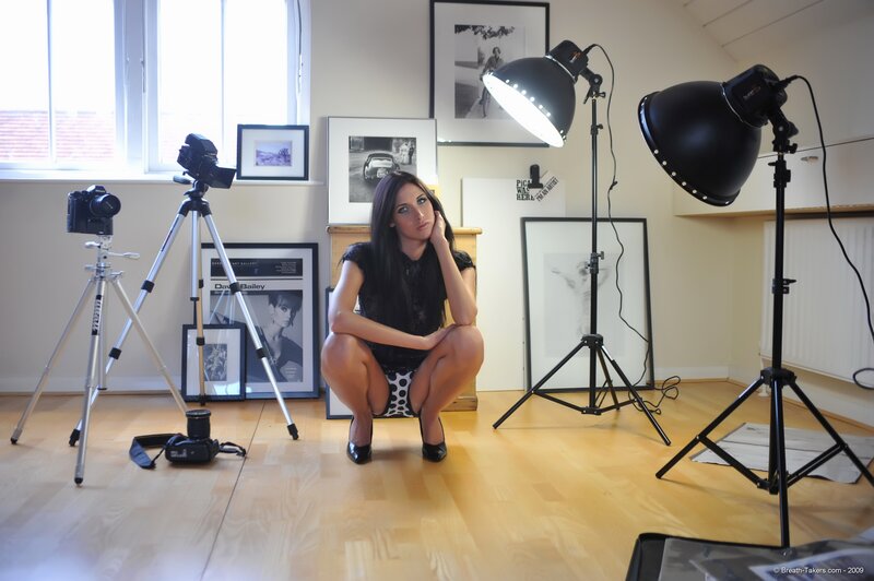 Photographer's studio setup