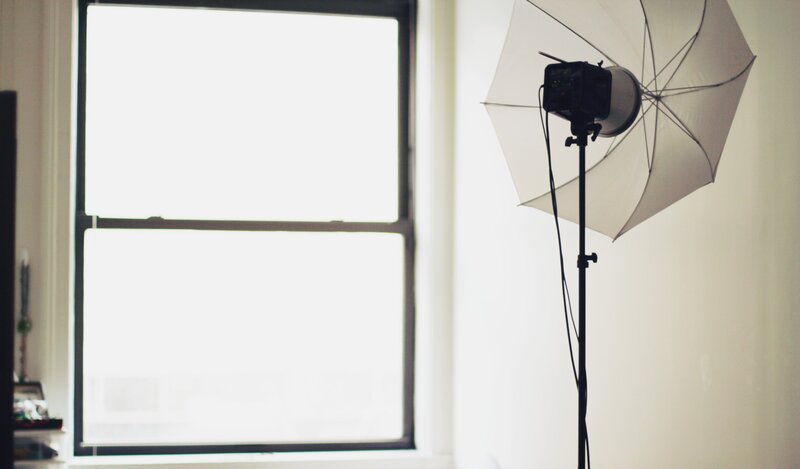 Photography studio setup
