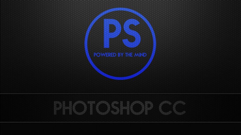 Photoshop CC Logo — Black