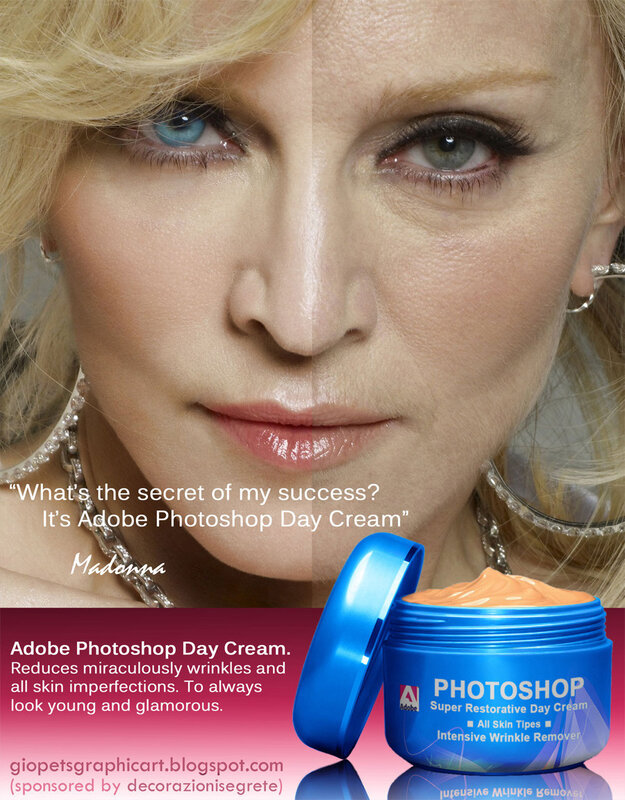 Photoshop Day Cream Ad