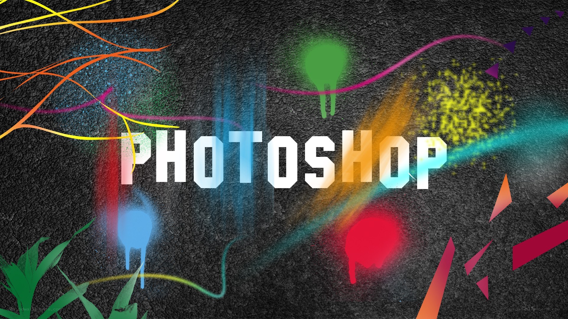 Photoshop graffiti art