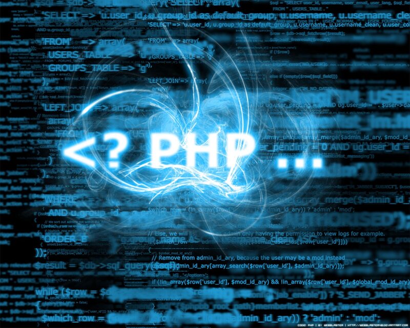 PHP Code on Screen