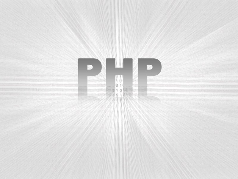 PHP programming language logo