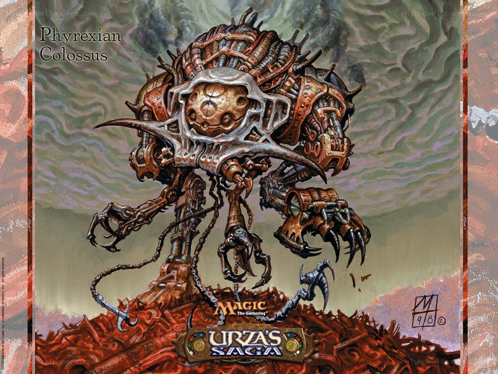 Phyrexian Colossus artwork