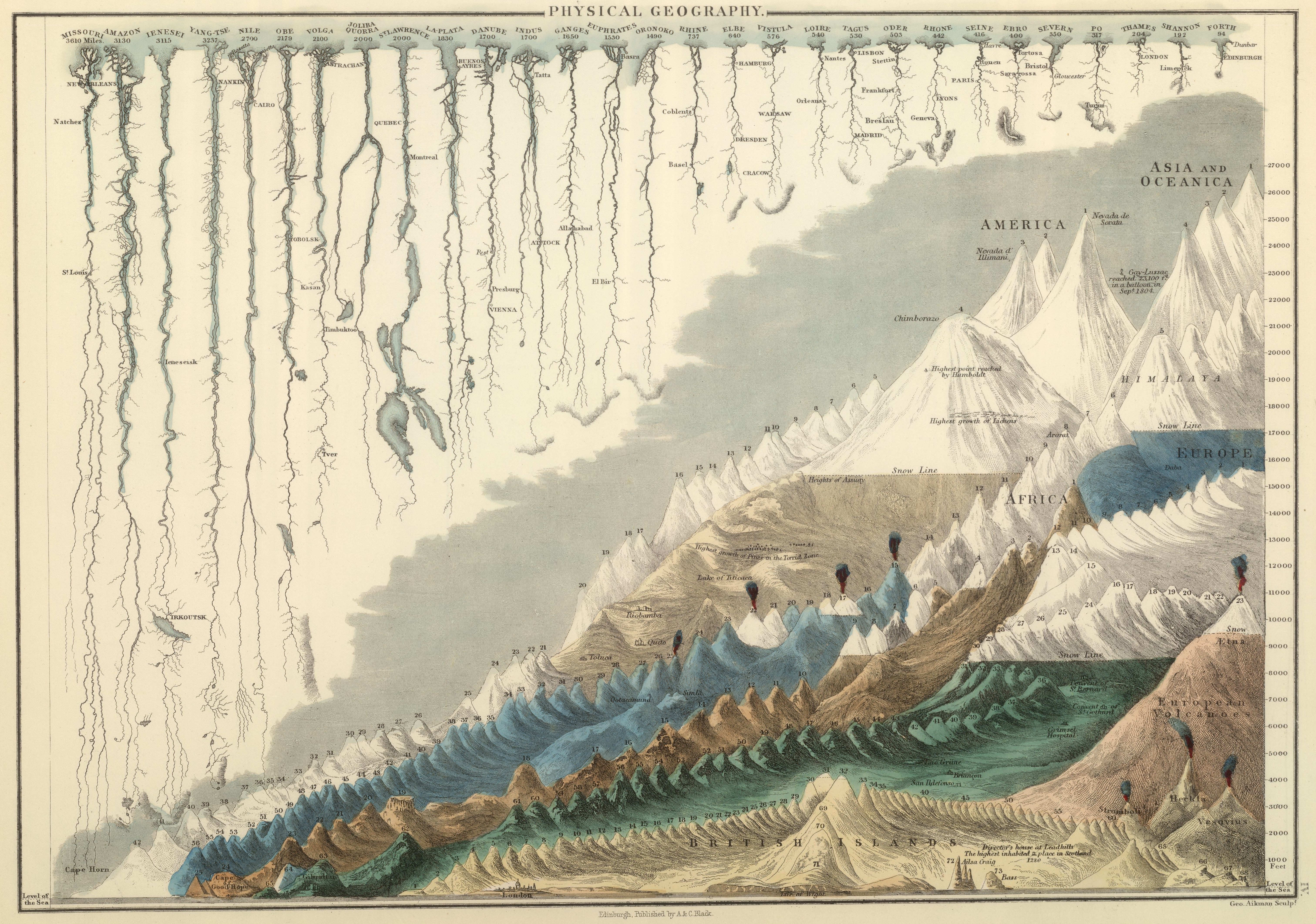 Physical Geography Map