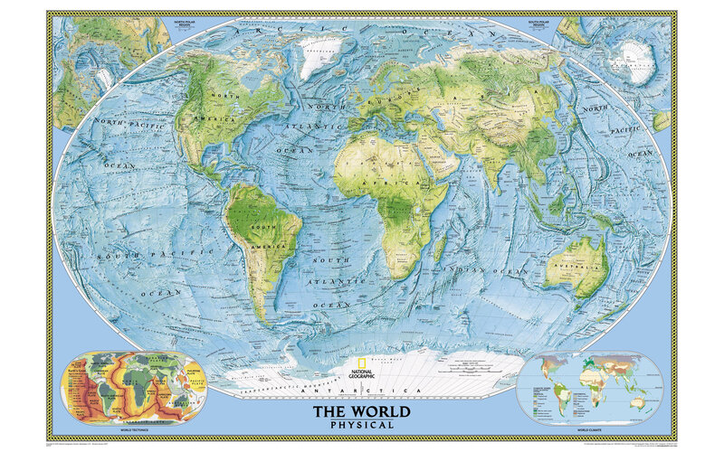 Physical World Map