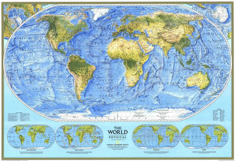 Physical World Map