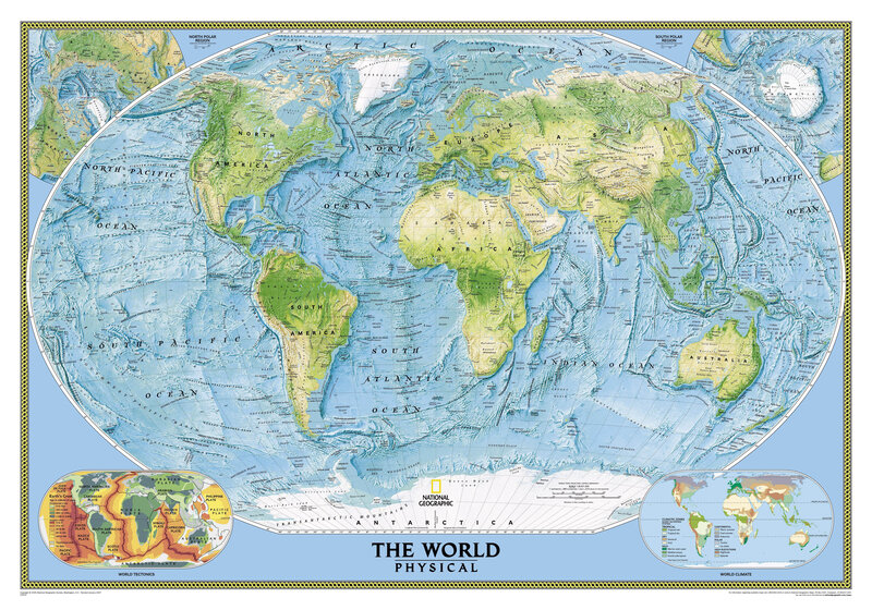 Physical World Map