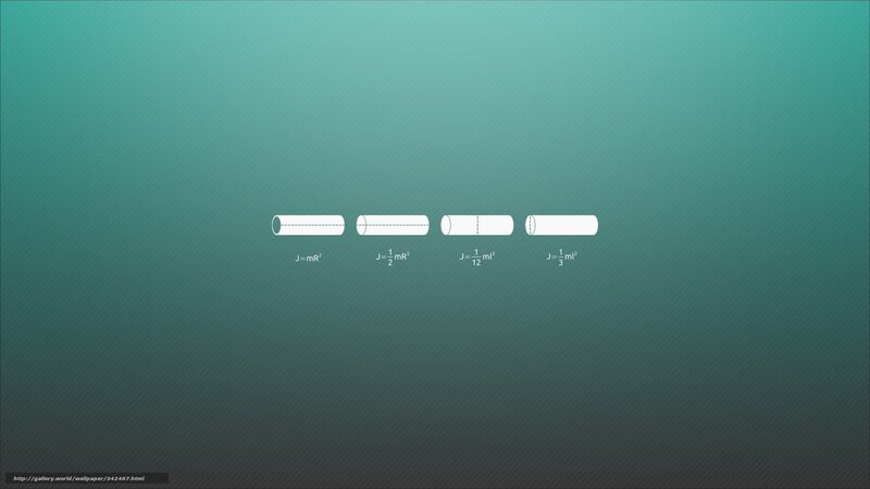 Physics formulas on gradient background