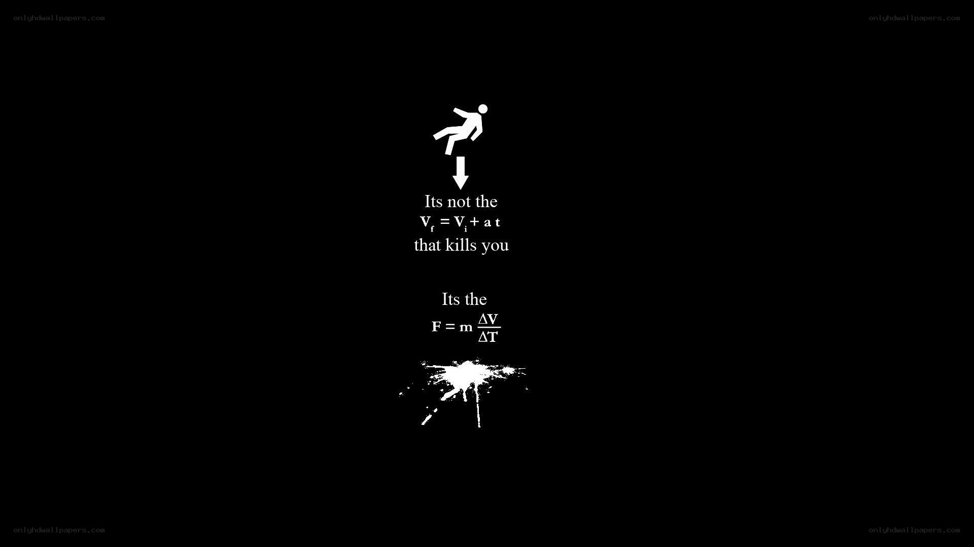 Physics of Falling