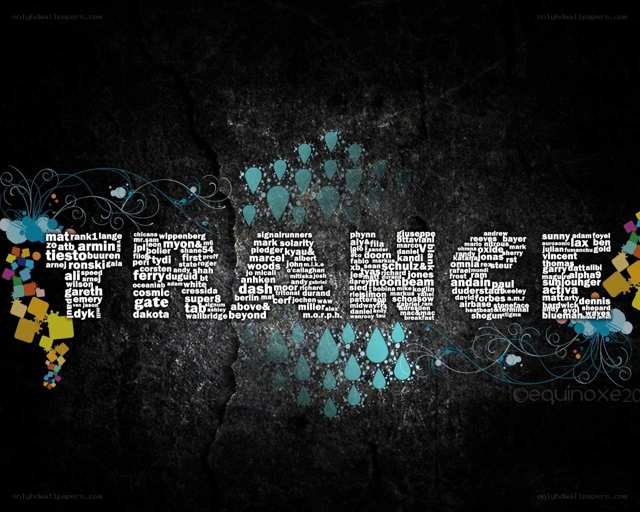 Pi Day word art design