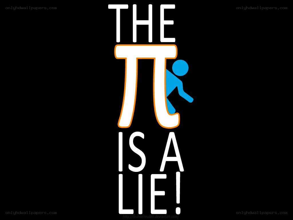 Pi is a lie