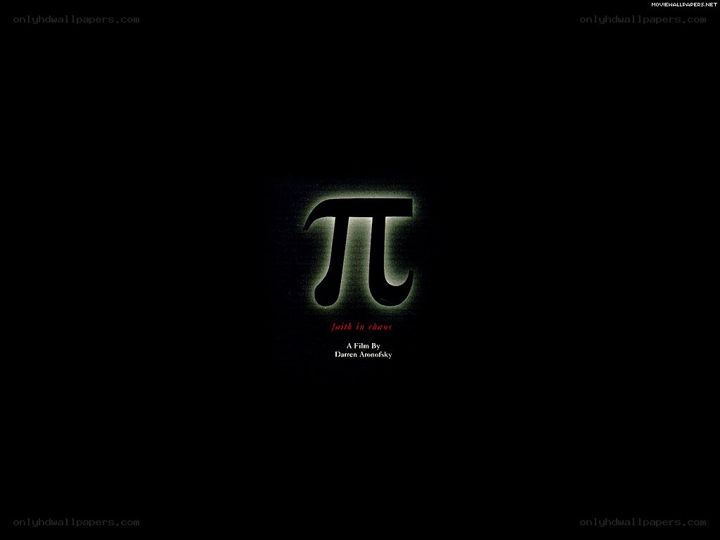Pi movie title card