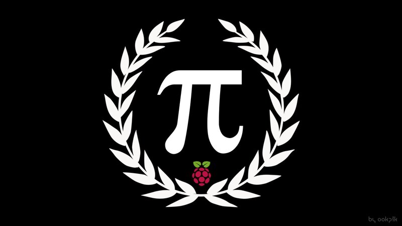 Pi Symbol with Raspberry