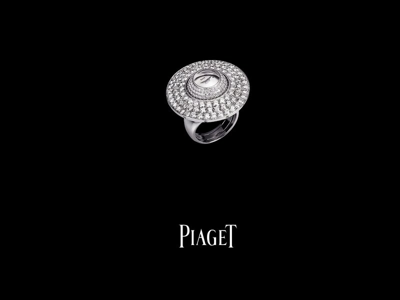 Piaget diamond ring watch