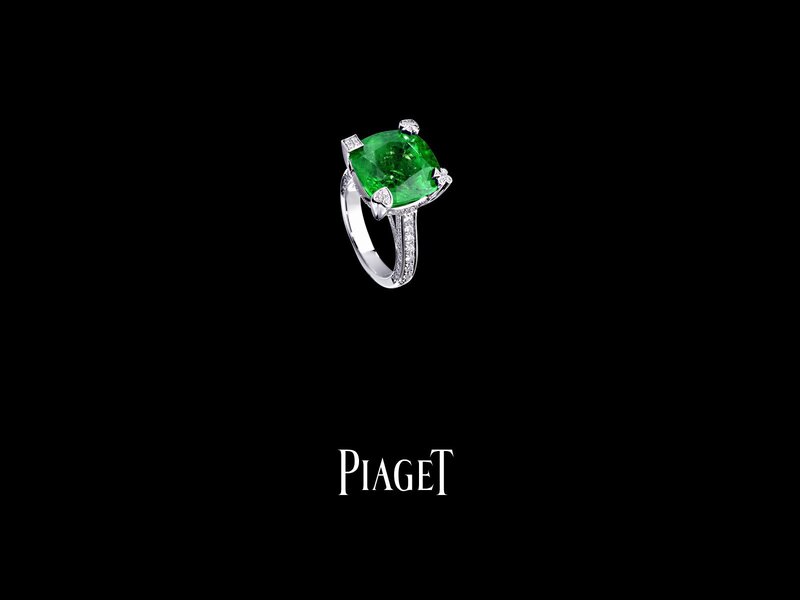 Piaget emerald ring