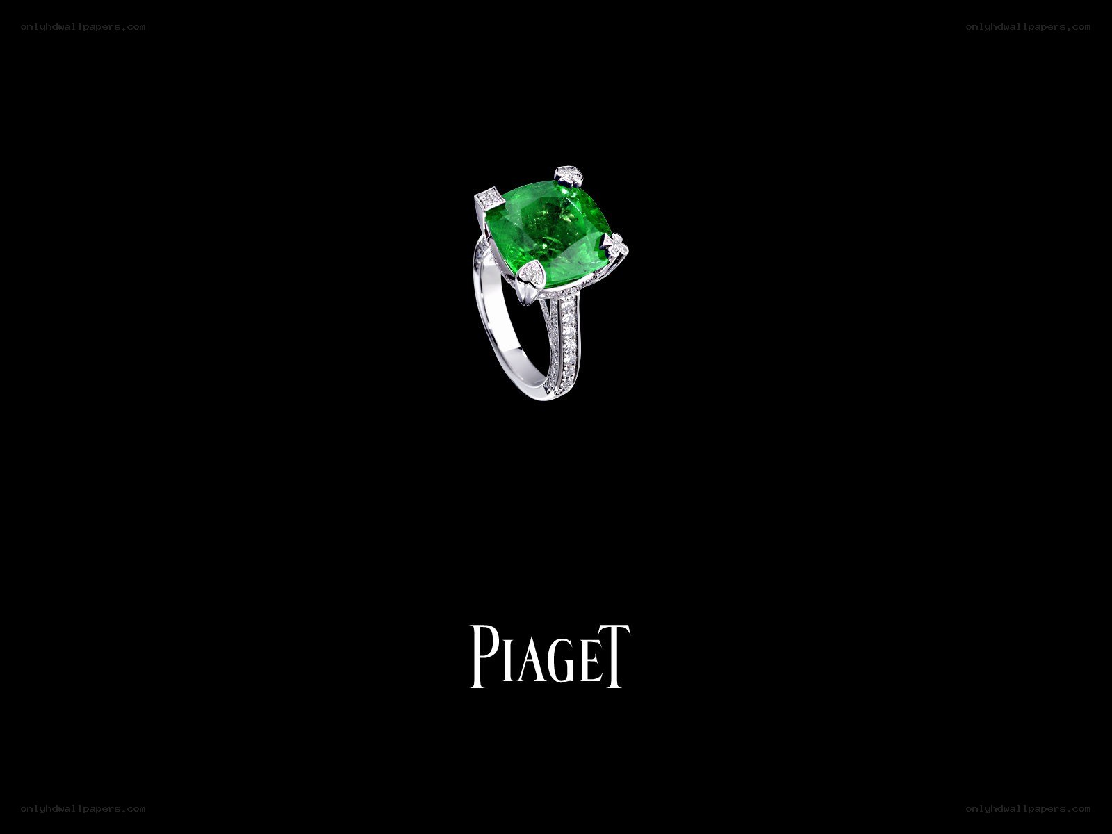 Piaget emerald ring