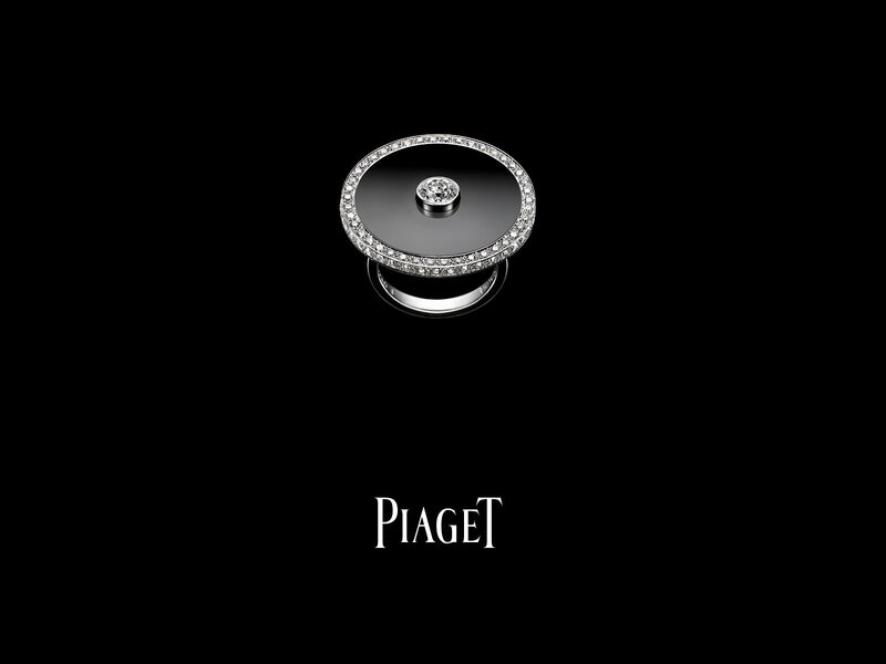 Piaget ring with diamonds