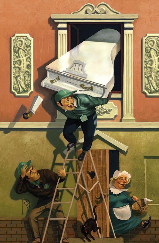 Piano delivery mishap