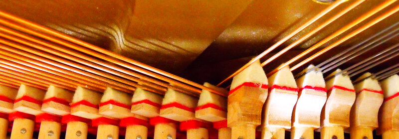 Piano Hammers and Strings