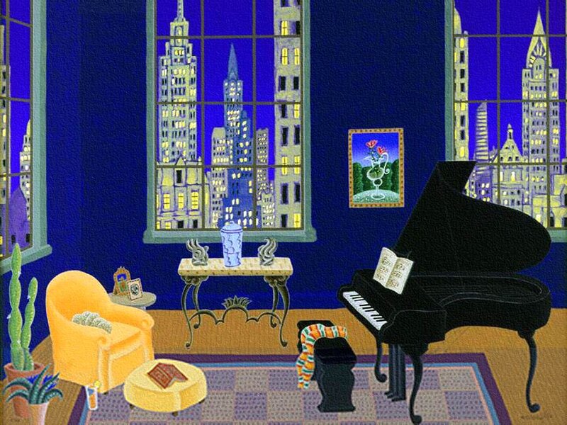 Piano in City Apartment