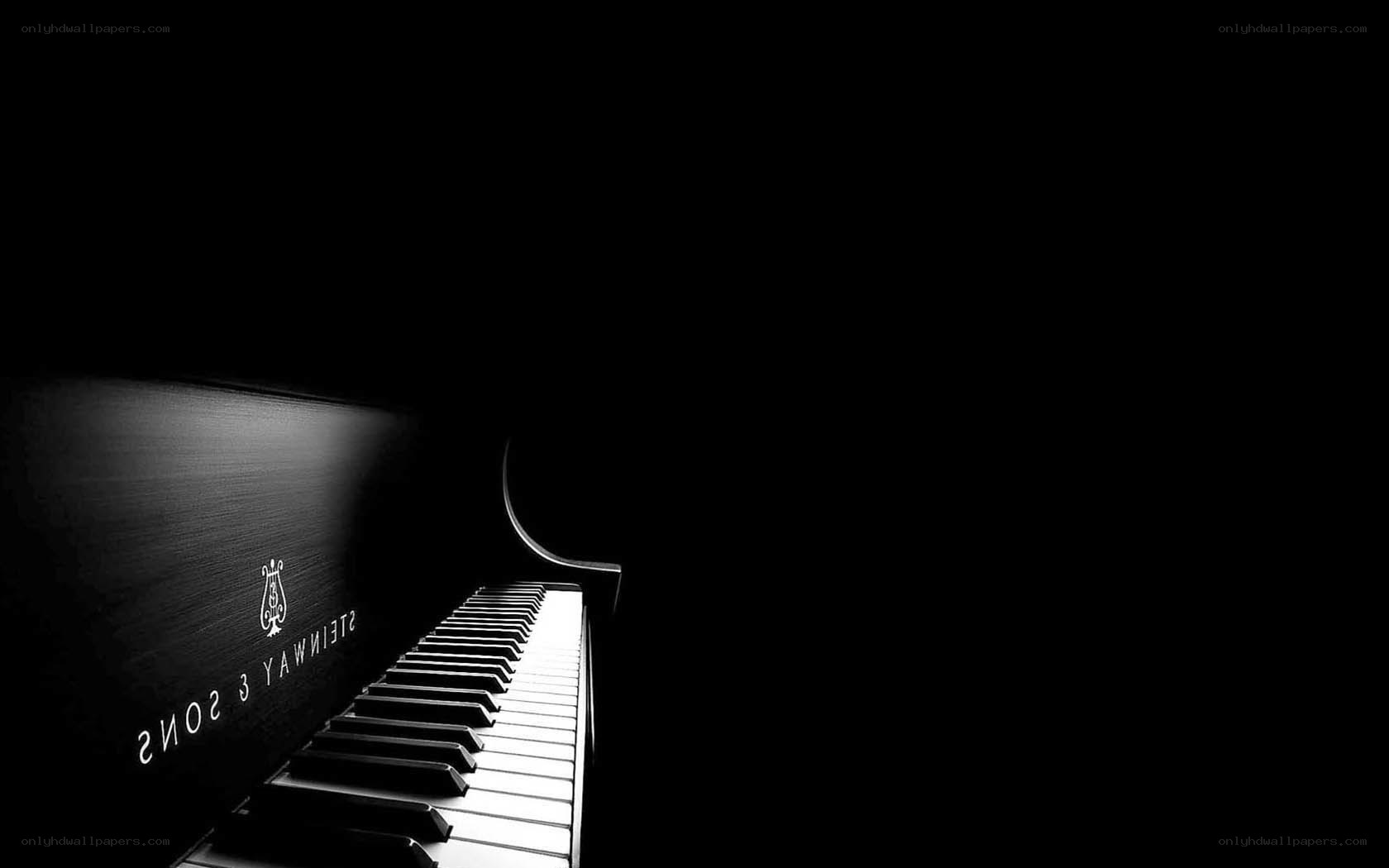 Piano in the dark