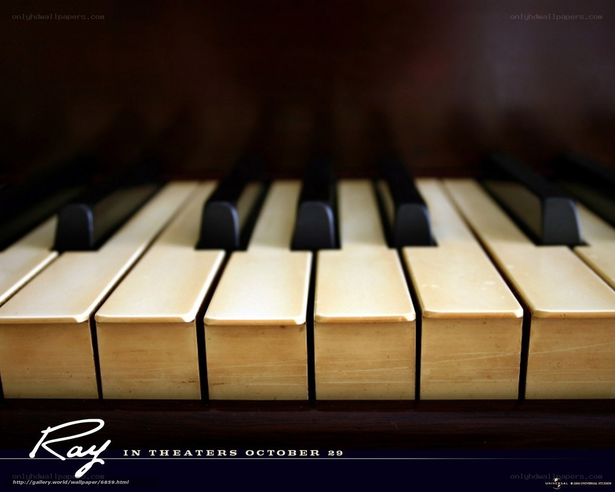 Piano keys close-up