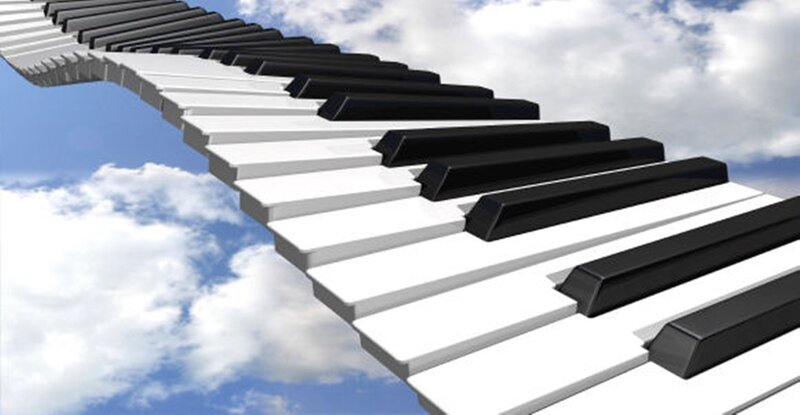 Piano Keys in Sky
