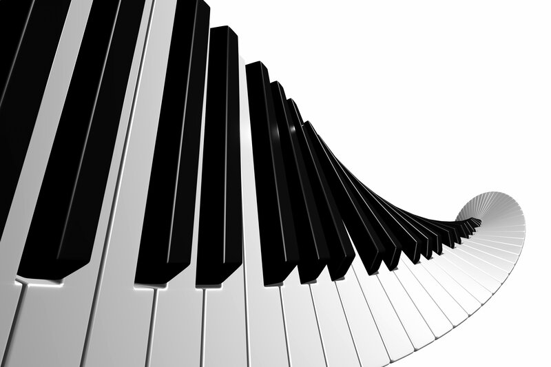 Piano Keys Spiral