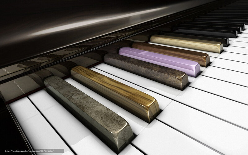 Piano Keys — White