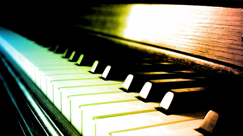 Piano Keys — Yellow