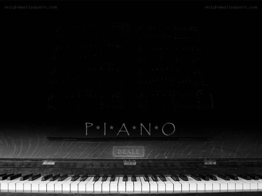Piano with sheet music