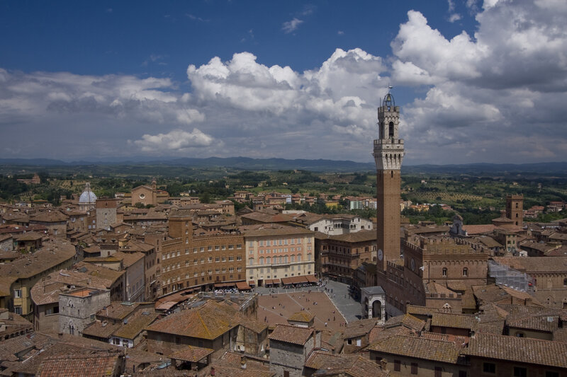 Piazza Del Campo Square — Brown