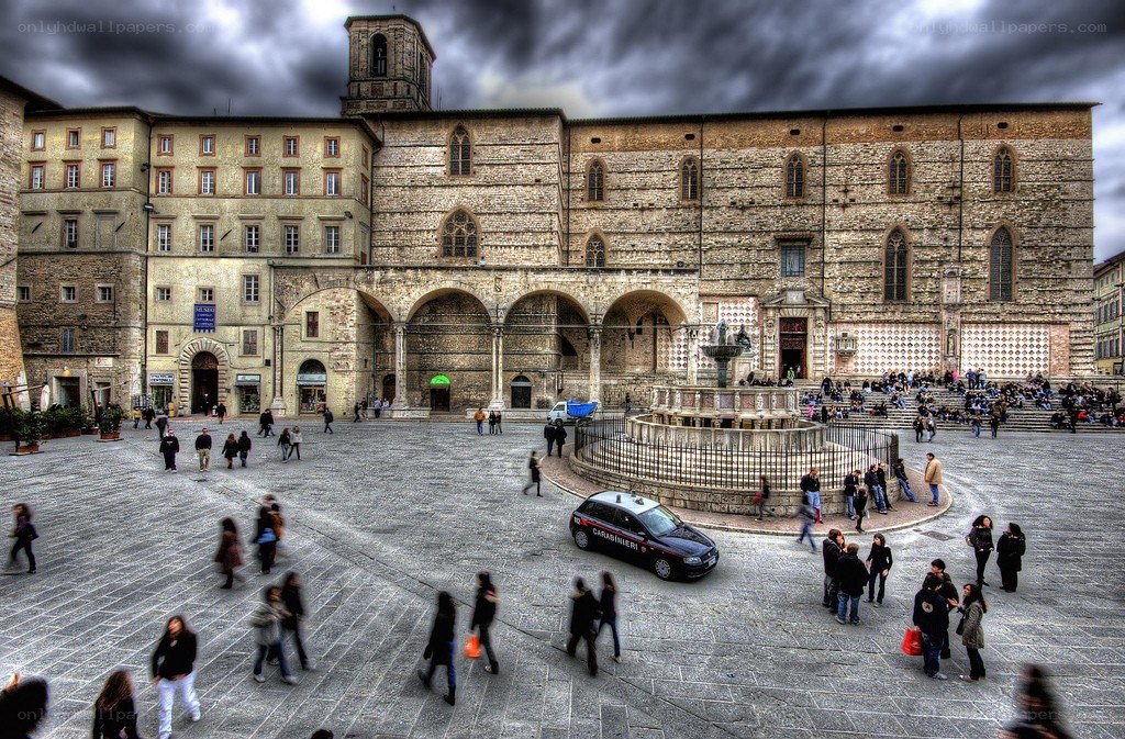 Piazza del Popolo in Perugia