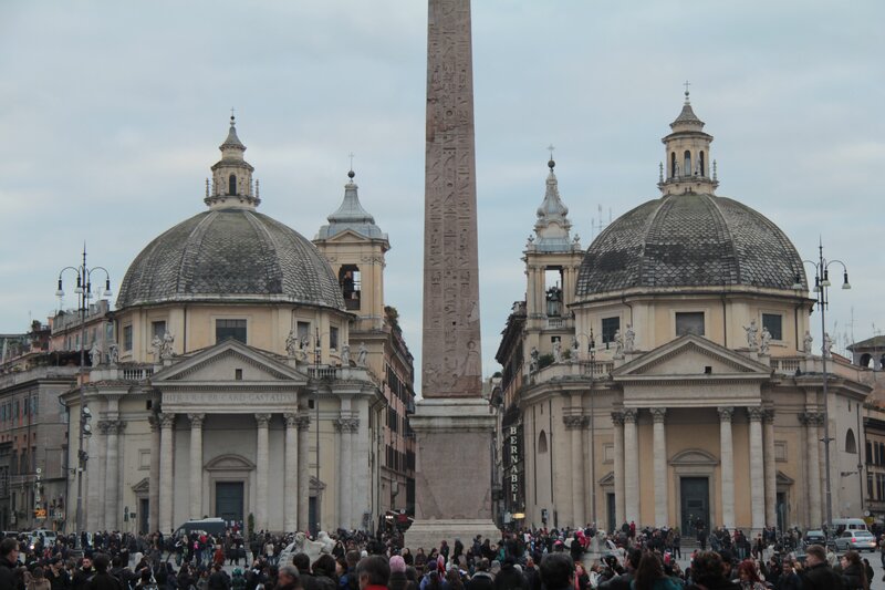 Piazza del Popolo in Rome