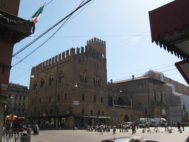 Piazza Maggiore in Bologna