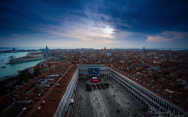Piazza San Marco in Venice — Blue