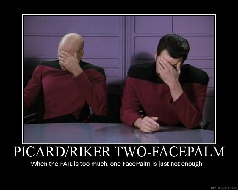 Picard and Riker facepalm