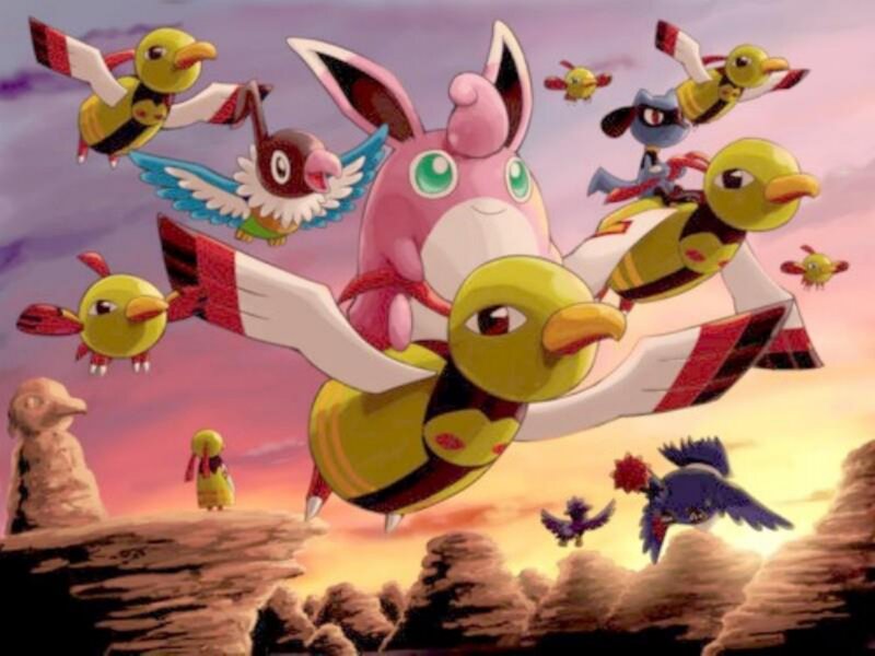 Pichu and Pidgey