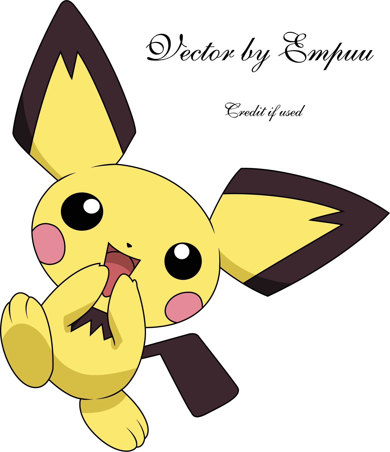 Pichu character illustration
