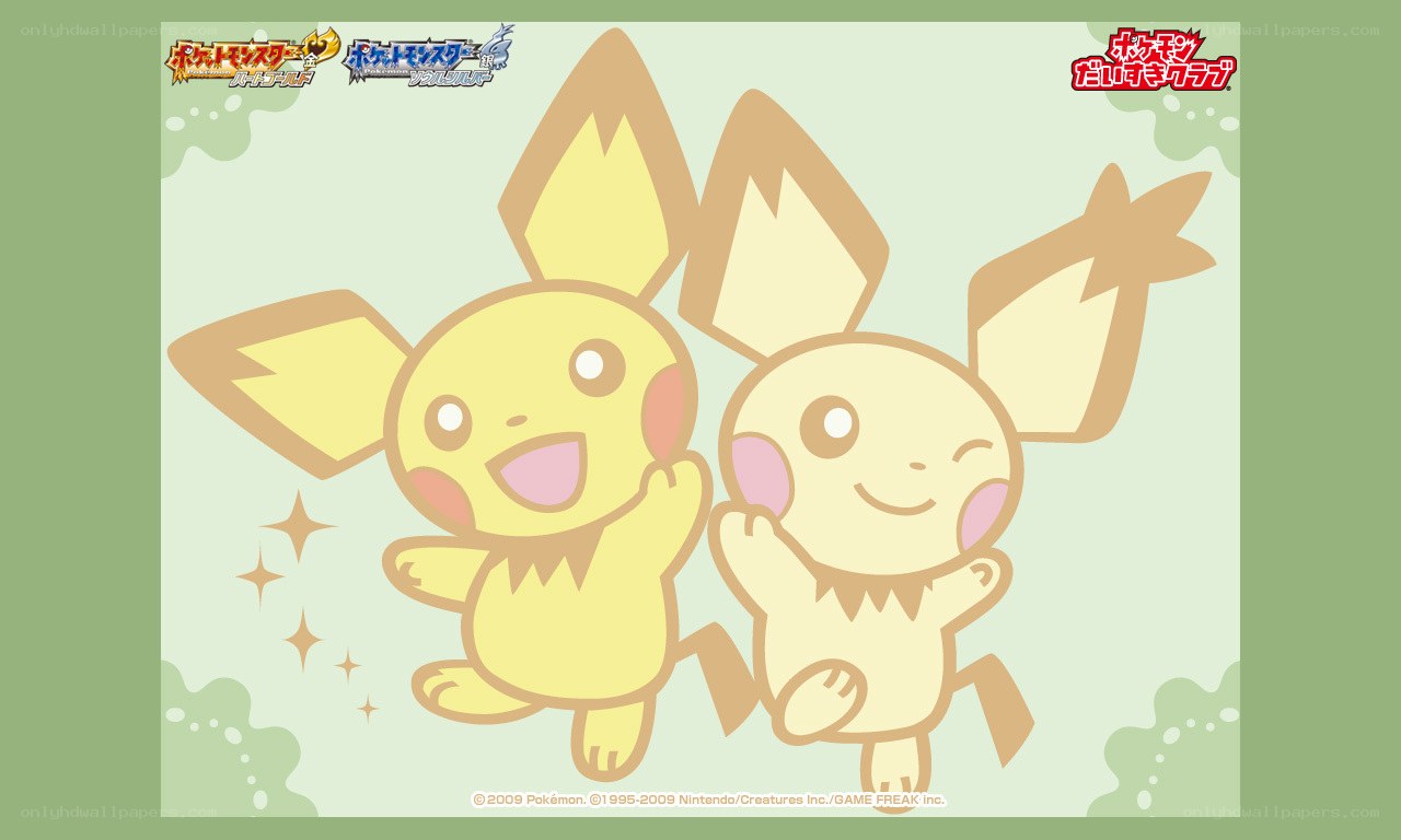 Pichu characters from Pokémon