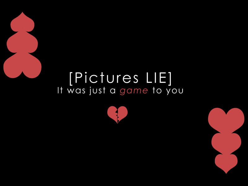 Pictures LIE game title