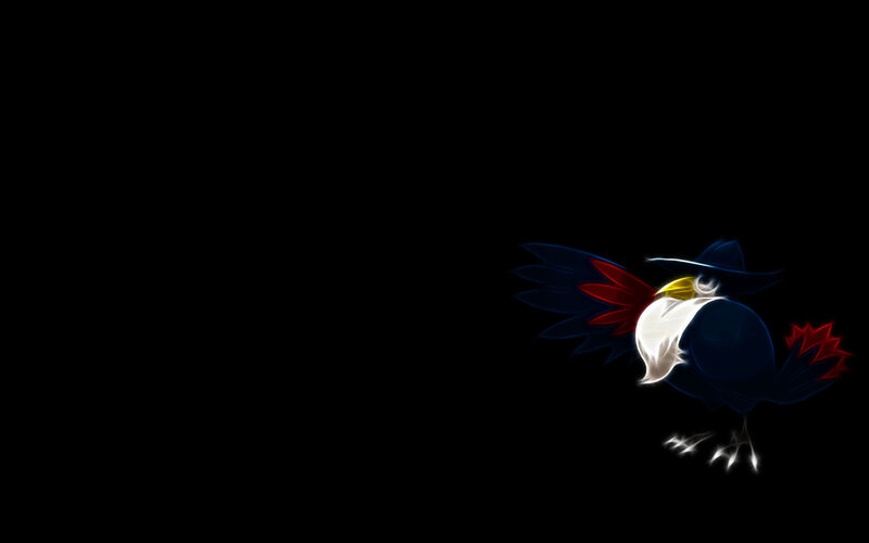 Pidgeot glowing art