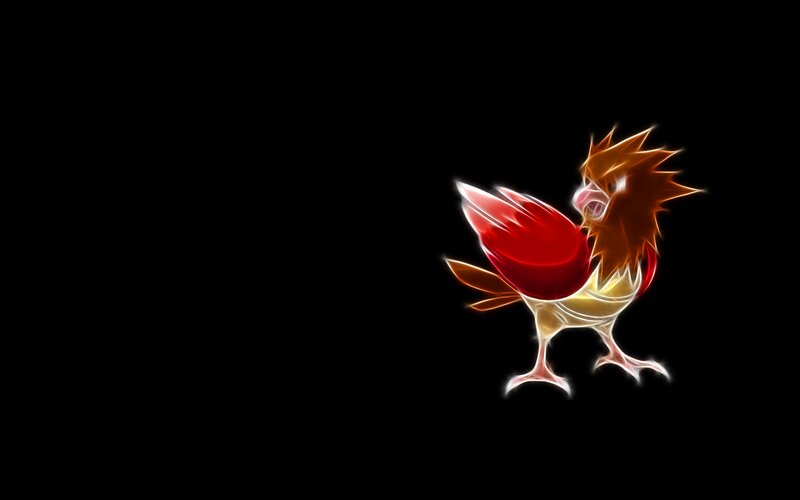 Pidgeotto glowing art