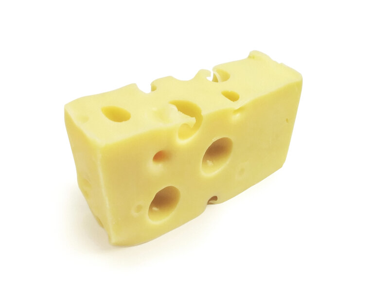 piece of Swiss cheese