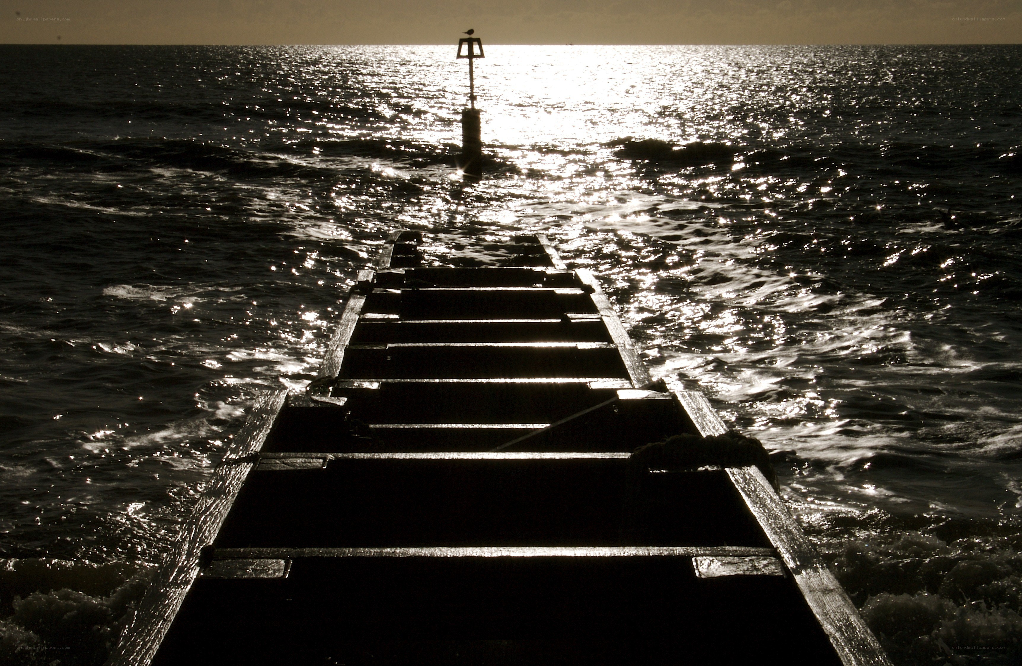 Pier at sunset