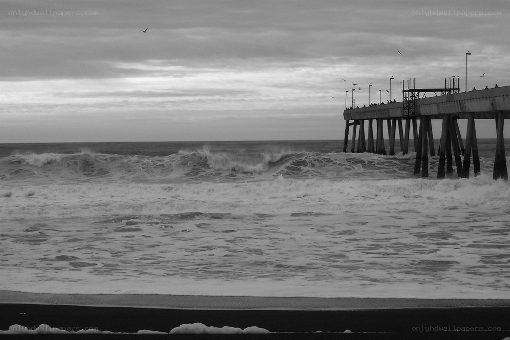 Pier at the ocean