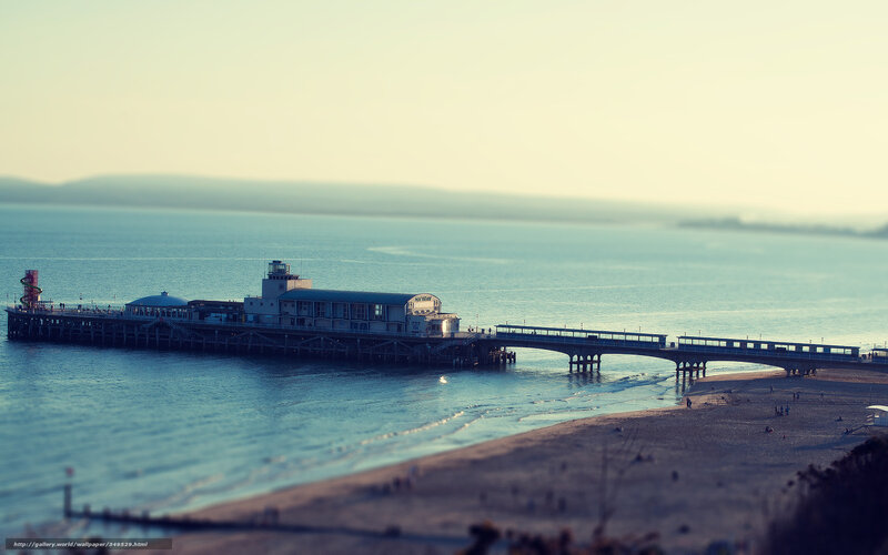Pier at the seaside