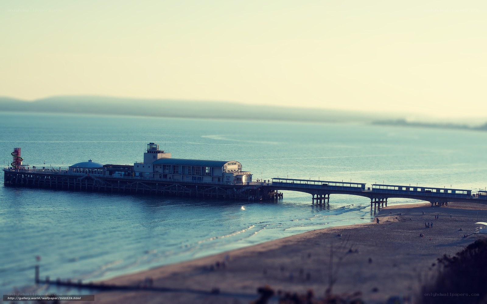 Pier at the seaside
