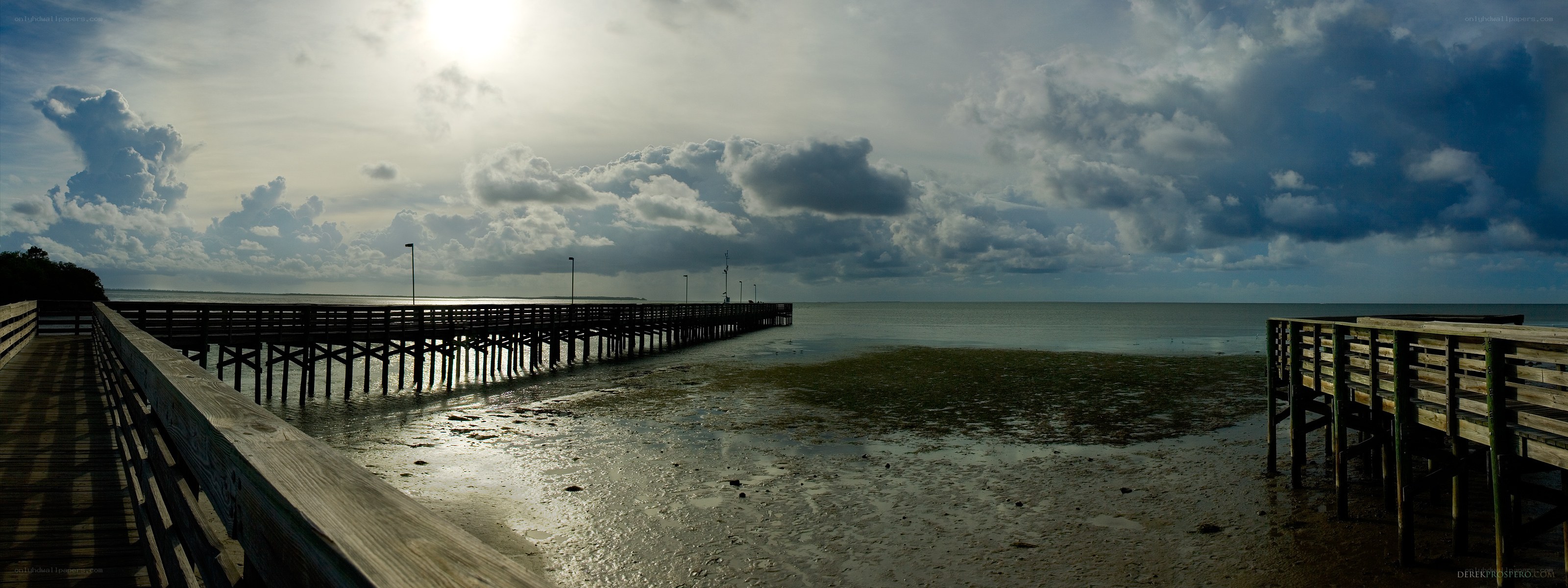 Pier at the water's edge